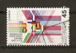 Stamps Spain -  Ingreso España y Portugal en la C.E.