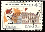 Stamps Spain -  XXV Aniversario de la OCDE