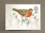Stamps United Kingdom -  Petirrojos