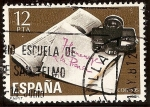 Stamps Spain -  Homenaje a la prensa. Periódico y máquina fotográfica