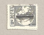 Stamps Poland -  Barco mercante