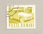 Sellos de Europa - Rumania -  Coche de correos