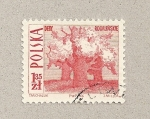 Stamps Germany -  Plaza de Lenin en Berlín Este