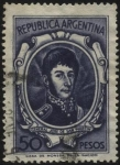 Stamps Argentina -  Libertador General San Martín. 