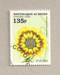 Stamps Benin -  Flores