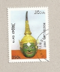 Stamps Laos -  Máscara