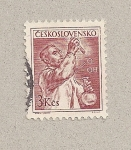 Stamps Czechoslovakia -  Químico