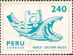 Stamps Peru -  Huaco - Cultura Nazca.