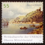 Stamps Germany -  ALEMANIA - Valle del curso medio del Alto Rin