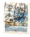 Stamps Switzerland -  1983-GLACIAR de ALETSCH
