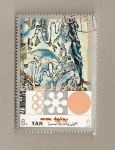 Stamps Yemen -  Juegos Olímpicos Invierno Sapporo