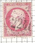 Stamps : Europe : France :  1853