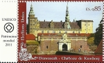 Stamps ONU -  Patrimonio Mundial-Castillo de Kronborg (Dinamarca )