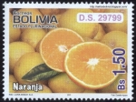 Stamps Bolivia -  Frrutas que se producen en Bolivia