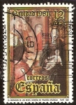 Stamps : Europe : Spain :  Navidad. La Adoración de los Reyes (Juan de Flandes)