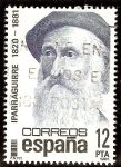Stamps Spain -  Centenarios. José María Iparraguirre