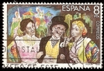 Stamps Spain -  Maestros de la Zarzuela. La Verbena de la Paloma