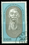 Stamps : Europe : Germany :  Olimpiadas. Barón de Coubertin