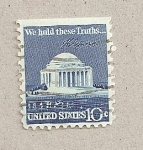 Stamps United States -  Memorial Washington