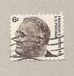 Stamps United States -  Presidente Roosevelt
