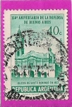 Stamps : America : Argentina :  150 Aniv de la Defensa de Buenos Aires