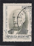 Stamps Argentina -  Gral. Jose de San Martin