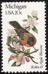 Stamps United States -  MICHIGAN