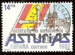 Stamps : Europe : Spain :  Estatutos de Autonomía. Asturias