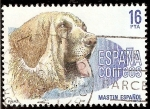 Stamps Spain -  Perros de raza española. Mastin español