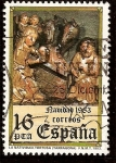 Stamps Spain -  Navidad. La Natividad, Tortosa (Tarragona)