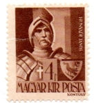 Stamps : Europe : Hungary :  -1943-1944-JANOS HUNVODI