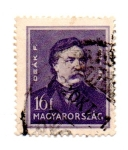 Stamps : Europe : Hungary :  -1932-1937-FERENE DEAK