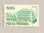 Stamps Romania -  Covasna, Hotel Bradul