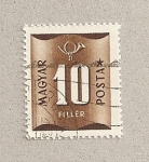 Stamps Hungary -  Cifras