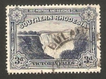 Stamps Africa - Zimbabwe -  rhodesia del sur - cataratas del lago victoria
