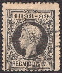 Stamps Spain -  Alfonso XII. - Edifil 240