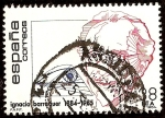 Stamps Spain -  Centenarios. Ignacio Barraquer
