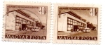 Stamps Hungary -  Emision en HONOR a la RECONSTRUCCION-(1º Serie)