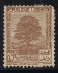 Stamps Lebanon -  Cedro.