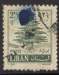 Stamps Lebanon -  Cedro.