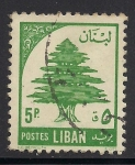 Stamps : Asia : Lebanon :  Cedro.