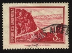 Stamps Argentina -  Cuesta de Zapata, cercana a la ciudad de Tinogasta en la provincia de Catamarca.