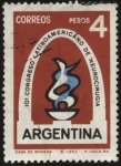 Stamps Argentina -  10o. Congreso Latinoamericano de Neurocirugía en Buenos Aires.