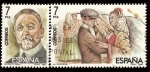Stamps Spain -  Maestros de la Zarzuela. Ruperto Chapí - La Revoltosa