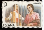 Stamps Spain -  Maestros de la Zarzuela. La Reina Mora