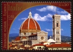 Stamps ONU -  ITALIA -  Centro histórico de Florencia