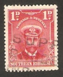 Stamps Africa - Zimbabwe -  rhodesia del sur - george V