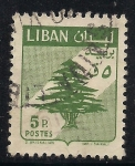 Stamps Lebanon -  CEDRO.