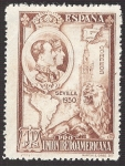 Stamps Spain -  Pro Unión Iberoamericana. - Edifil 580