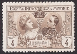 Stamps Spain -  Expo. de Industrias de Madrid. - Edifil SR6